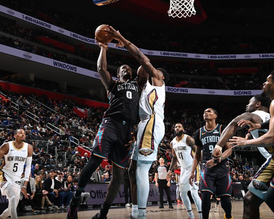 [图]杜伦30+10+7锡安21分 活塞主场轻取鹈鹕